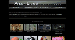 Desktop Screenshot of alex-legg.co.uk
